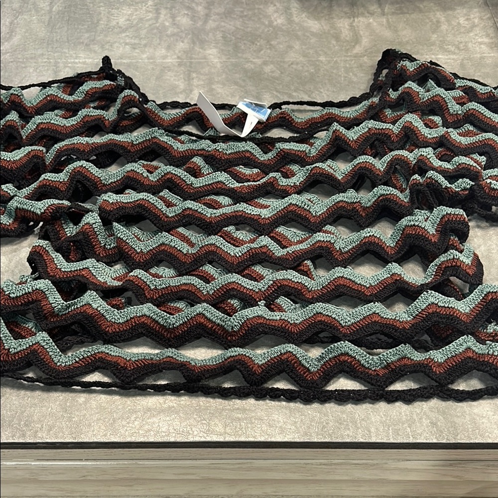 Anna Kosturova Crochet Top - Picture 2 of 3